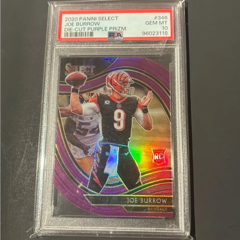 Joe Burrow Rookie Card PSA 10